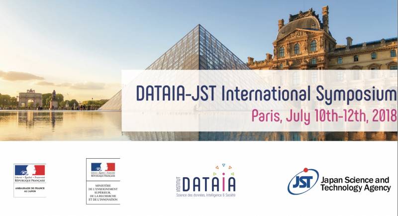 Workshop France-Japon "Data Science and AI, Core Technologies and Applications For a New Society" du 10 au 12 juillet