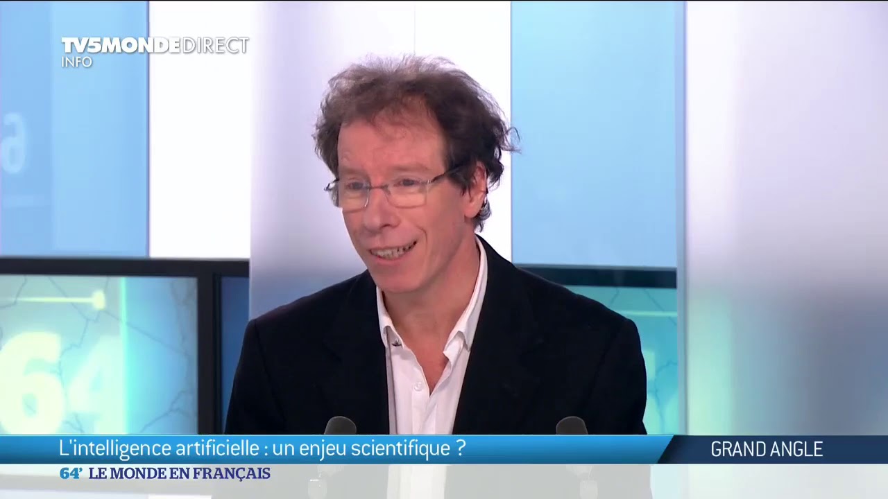 L'intelligence artificielle : un enjeu scientifique ? - Stéphane Mallat, invité sur TV5MONDE