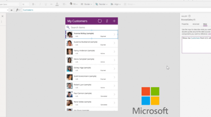 Microsoft Build 2021 : annonce de la fonctionnalité NLP "Power Apps Idea" pour coder plus facilement