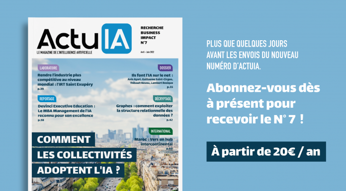 Découvrez ActuIA n°7, le nouveau numéro du magazine de l'intelligence artificielle