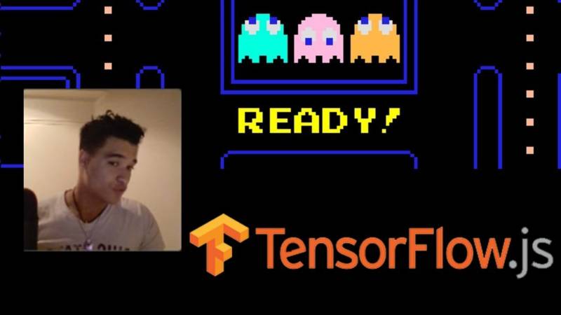 Tutoriel Tensorflow.js : Contrôler un Pacman avec la webcam depuis le navigateur