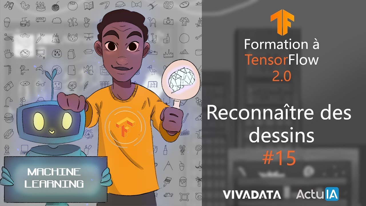 Formation TensorFlow : Développer une intelligence artificielle qui reconnaît des dessins