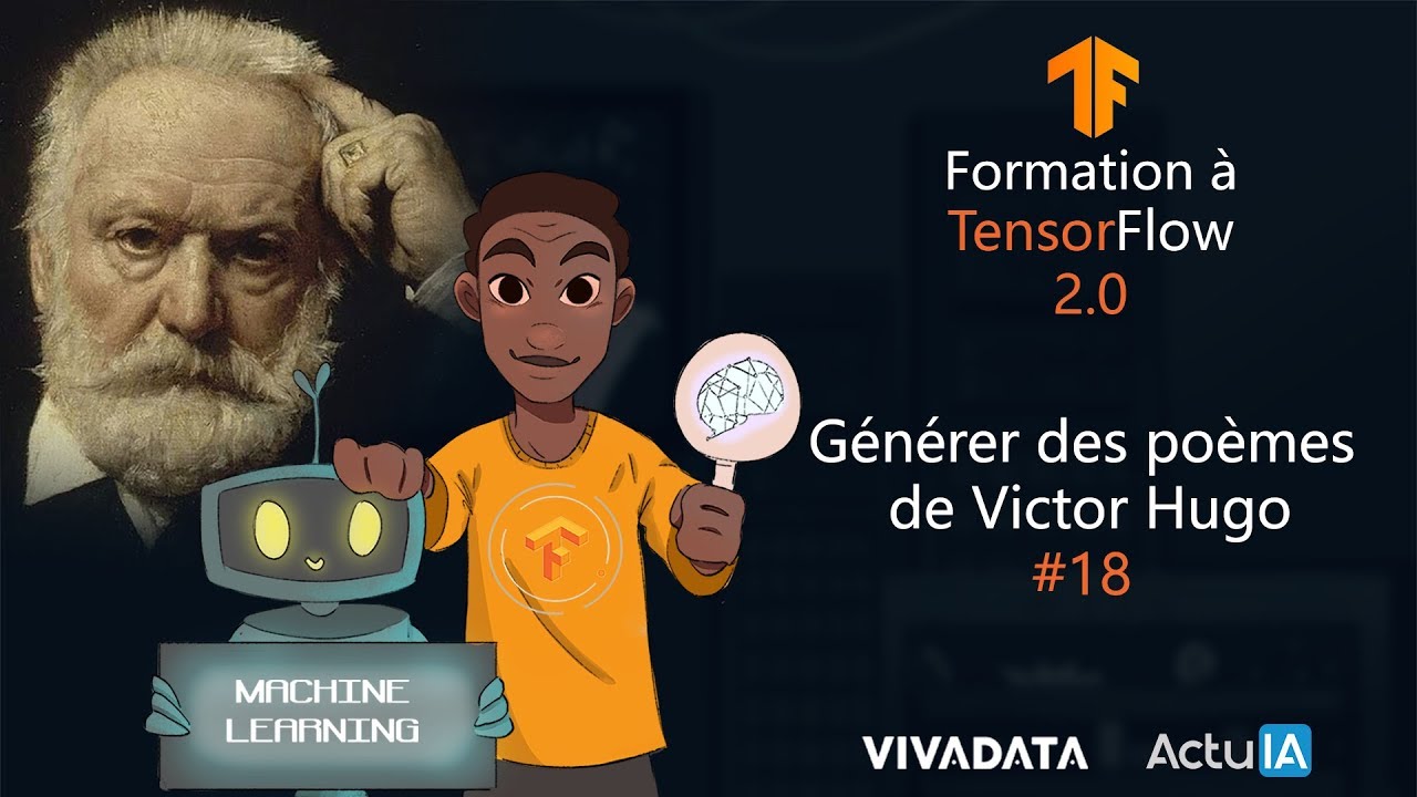 Formation TensorFlow : générer des poèmes dans le style de Victor Hugo