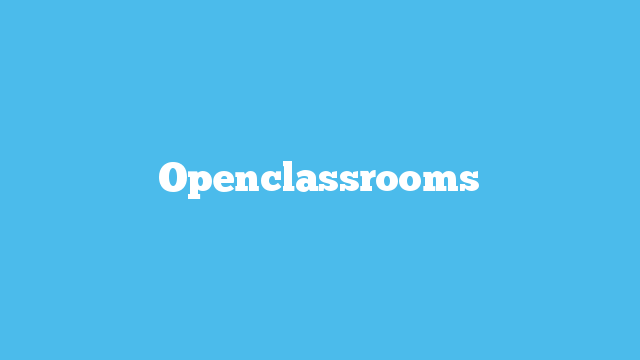 Openclassrooms