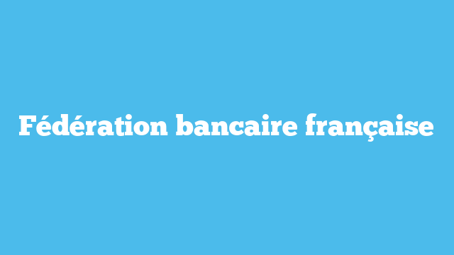 Fédération bancaire française