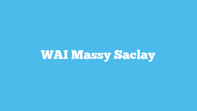 WAI Massy Saclay