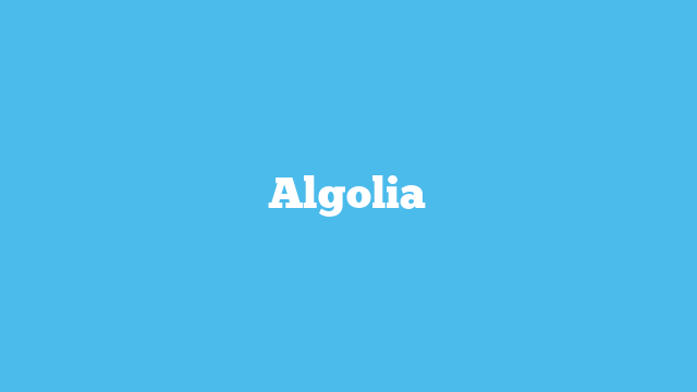 Algolia