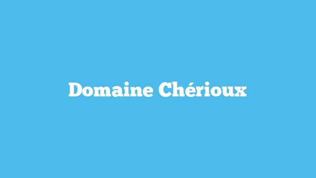 Domaine Chérioux