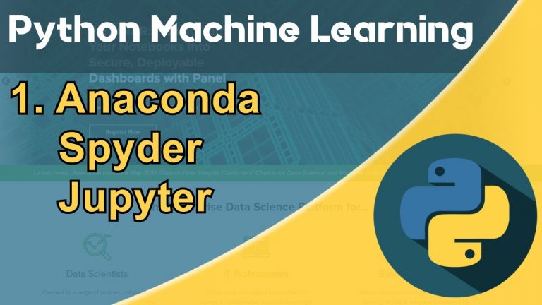 Formation Python – Machine Learning 1/30