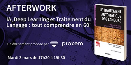 Meetup Proxem : Deep Learning et Traitement du Langage