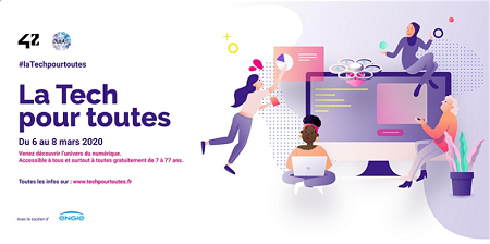 Meetup 42 et Digital Ladies & Allies : La Tech pour toutes