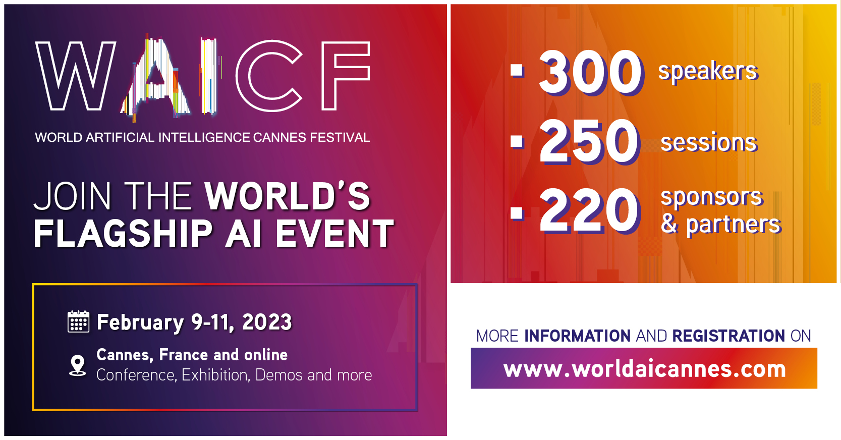 Le World AI Cannes Festival revient pour sa 2ème édition à Cannes